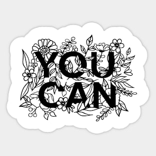 You Can Sticker